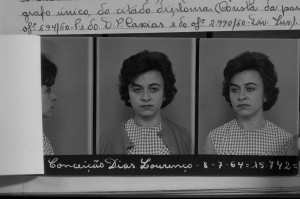 Official prison photographs of Portuguese political prisoner Ivone ...