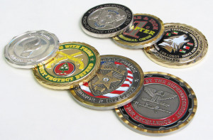 Take your challenge coin to the next level with a special diamond cut ...
