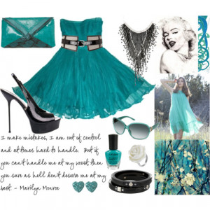 You Don't Deserve Me - Marilyn Monroe quote - Polyvore