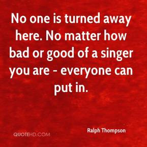 Singer Quotes