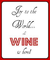 christmas wine label quotes - Google Search