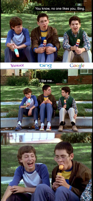 What I think about every time I’m forced to use bing!