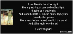 More Henry Vaughan Quotes