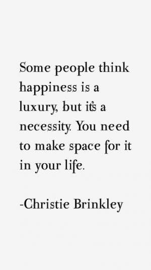 Christie Brinkley Quotes & Sayings