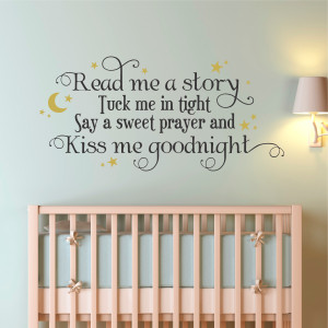 Baby Nursery Wall Quotes Decorative Vinyl Lettering