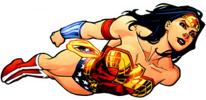 Wonder Woman Flying