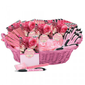 Home > Breast Cancer Budget Awareness Assortment With Basket