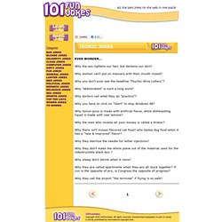 ... . Ironic Jokes. Why the sun lightens our hair, but darkens our skin