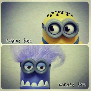 Monday/ Friday minions