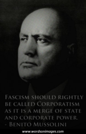 Mussolini quotes