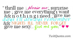 Sexy I Want You Quotes Love Quote
