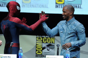 Jamie Foxx Amazing Spider-Man Comic-Con