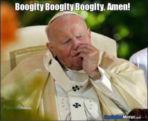 funny pope