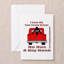 Tow Truck Greeting Cards