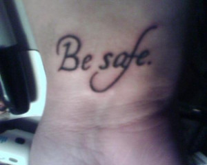 Twilight 'Be Safe' quote gonna get this