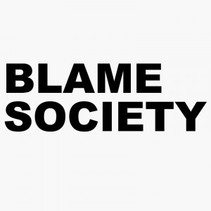 Blame Society Jay Z Quote Logo Graphic T Shirt