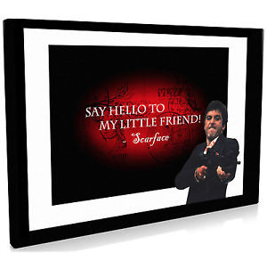 Scarface-Quote-Canvas-Art-Print-Picture-All-Sizes