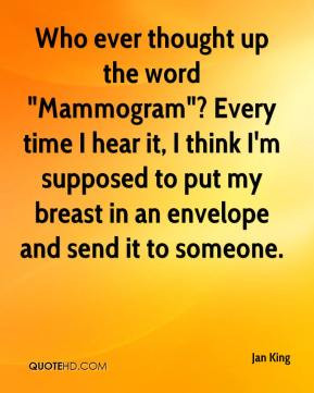 Mammogram Quotes