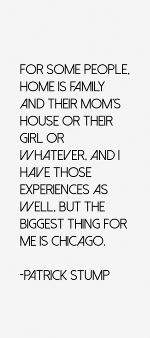 Patrick Stump Quotes & Sayings