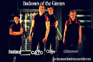 Hunger Games Cato And Glimmer