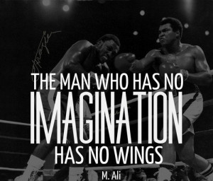 Muhammad ali, best, quotes, sayings, imagination