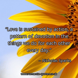 Love Is Sustained By Action
