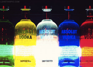 Absolut Vodka Colors