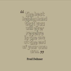 Nobody in life is going to hand you success. You have to make you own ...