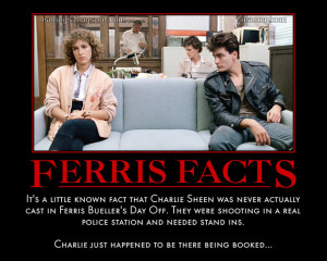 Charlie Sheen - Ferris Bueller's Day Off