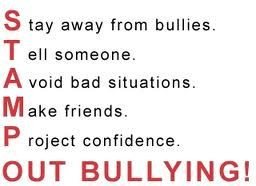 Stamp Out Bullying. #bullying