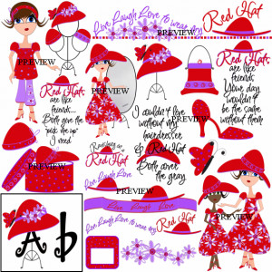 hat hat attitude red hat wordart high heel shoes red hats polka dot ...