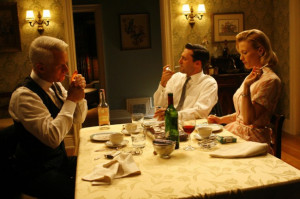 John Slattery (‘Roger Sterling,’ left), John Hamm (‘Don Draper ...