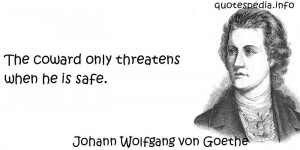 quotes reflections aphorisms - Quotes About Courage - The coward ...