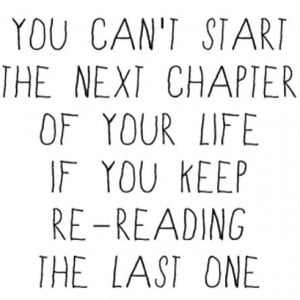 Forget the past!