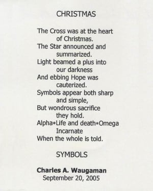 Symbols Christmas Poems for Kids that Rhyme