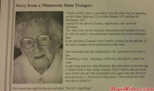 Don't mess with granny.
