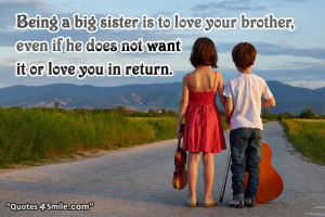 Big Little Brother and Sister Quotes