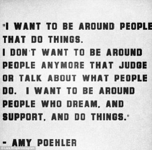 Speaking out: Lara posted this quote from Amy Poehler on her Instagram ...