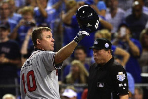 Chipper Jones ended his 19-year career with Atlanta this October ...