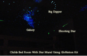 Glow in the Dark Stars for Ceiling Paint