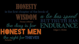 Wisdom quotes about honesty