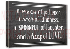 Home / Canvas / Kitchen/Laundry/Bathroom / FRAMED CANVAS PRINT A pinch ...