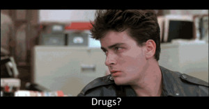 ... bueller’s day off was most definitely the charlie sheen scene