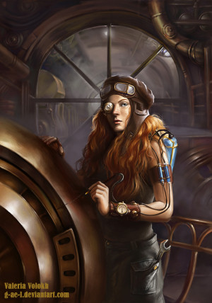 Just for fun lets take a look at some steampunk artwork.