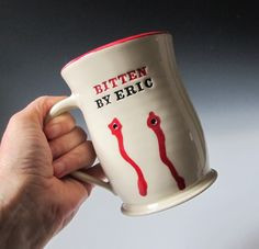 Eric Northman Vampire mug for a True Blood fan by MaidOfClay. $32.00 ...