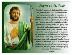 St. jude prayer magnet