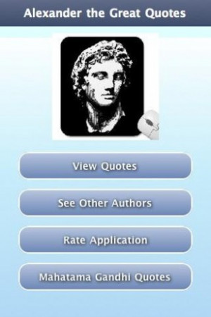 View bigger - Alexander the Great Quotes for Android screenshot