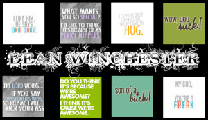 Dean Winchester Quote About
