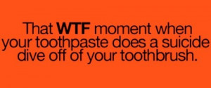 Toothpaste Suicide