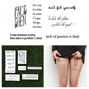 ... .etsy.com/listing/156888902/quotes-set-temporary-tattoo-quote-set-of